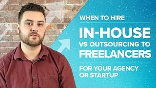 When to Hire Inhouse vs Outsourcing to Freelancers for your Agency or Startup  Proposify Biz Chat [upl. by Enamrahc]