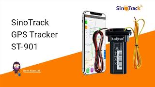 SinoTrack GPS Tracker ST901 Complete User Manual and Online Tracking Tutorial [upl. by Harim]