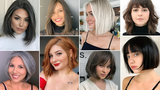 COUPES DE CHEVEUX AU CARRÉ 2023 TENDANCE [upl. by Neeluqcaj]