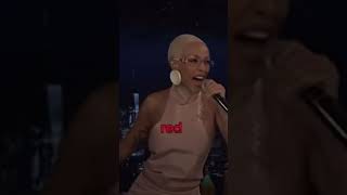 doja cat performs a broadway version of ‘ paint the town red ‘ at tonight show dojacat tonightshow [upl. by Yorel]