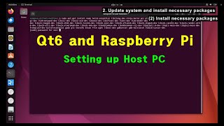 Qt6 and Raspberry Pi  2  Setting up Host PC [upl. by Aicilra186]