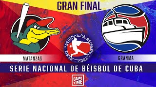 Matanzas v Granma  Serie Nacional de Beisbol de Cuba  June 21 2022 [upl. by Htiel]