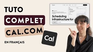 TUTO COMPLET CALCOM en français 2023 outil gratuit de réservation [upl. by Einnil]