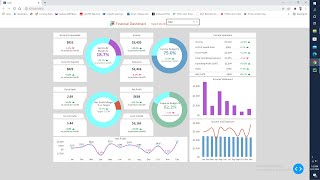 Financial dashboard in python by plotly dash [upl. by Tedmann]