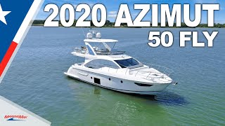 2020 Azimut 50 FLY  MarineMax Dallas Yachts [upl. by Eulalia]