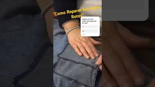 quotComo Reparar tus Jeans Rotosquot [upl. by Iadam613]