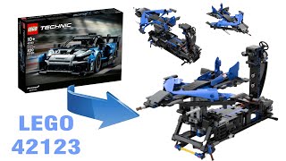 LEGO TECHNIC 42123 Alternative Build [upl. by Uuge22]