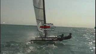 Sl16hobie cat 16 spi youth [upl. by Talmud]