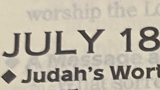 July 18 Isaiah 3013324 [upl. by Aylward365]