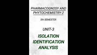 Pharmacognosy25th semunit3Glycosides pharmacy pharmacynotes shorts [upl. by Bruner509]