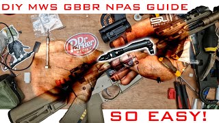 Marui MWS GBBR DIY Npas  Easy Mod For Adjustable Power [upl. by Morganne]