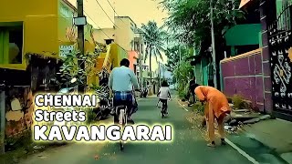 Chennai Streets kavangarai sivaraj street travelvlog trending travel vlog trend motovlog new [upl. by Iruahs]