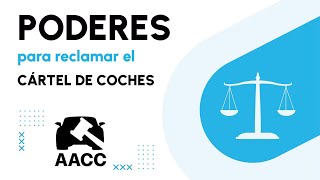 TUTORIAL Cómo Apoderar GRATIS a la AACC para reclamar el Cártel de Coches 2023 ✅ [upl. by Yemrots]