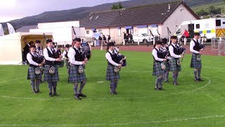 DUNOON GRAMMAR SCHOOL PIPE BAND PERFORM AT THE COWAL HIGHLAND GATHERING 2019 [upl. by Batholomew]