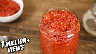 How To Make Schezwan Sauce At Home  Schezwan Sauce Recipe  The Bombay Chef  Varun Inamdar [upl. by Gnauq]