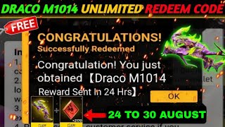 FREE FREE FIRE REDEEM CODE TODAY 24 AUGUST REDEEM CODE FREE FIRE  FF REDEEM CODE TODAY 24 AUGUST [upl. by Lahcar143]