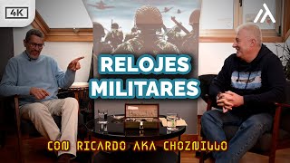 Historia de los Relojes Militares con Ricardo aka Choznillo Hanhart Fifty Fathoms Tensoku etc [upl. by Sivartal]