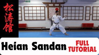 Karate Shotokan Kata Heian Sandan  Ultimate Guide [upl. by Sonya742]