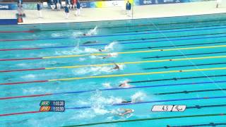 Swimming Mens 100m Butterfly S11  Beijing 2008 Paralympic Games [upl. by Neill]