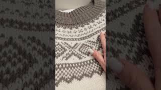 2022 metų projektas šv KALĖDOMS 🎄 mezgimas knitting mezgimosiulai crochet christmas sweater [upl. by Havens]