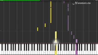 Avicii — The Nights Piano Tutorial Synthesia  Sheets  MIDI [upl. by Lavella]