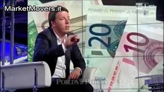 Shock Renzi inganna gli italiani sulle accise sulla benzina  dichiarazioni del 2014 [upl. by Ahsienot]