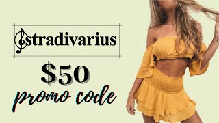 FREE STRADIVARIUS Promo Code 2020 ❤ REAL 50 Stradivarius Discount Code amp Voucher Working in 2020 🤩 [upl. by Staal]