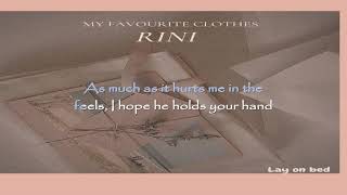 My favourite clothes RINI Karaoke Version [upl. by Ogdon]