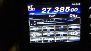 Yaesu FT991 on 11 meters cb [upl. by Sumetra]