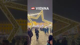 🇦🇹 CHRISTMAS MARKET vienna christmas austria shorts travel [upl. by Ro134]