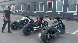 HarleyDavidson Fat Boy vs Breakout vs Vrod [upl. by Anolla671]