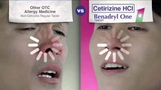 Benadryl One Fast Allergy Relief TVC [upl. by Adaner]