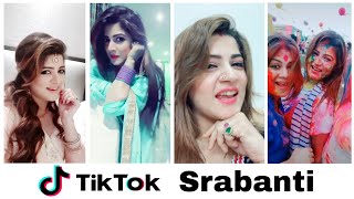 Bengali Actress Srabanti Chatterjee TikTok Video  Srabanti All TikTok Video in Full Screen [upl. by Dever]