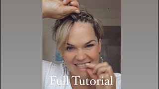 How to do a Topsy tail fake braid step by step [upl. by Yun]