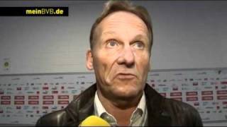 TSG Hoffenheim  BVB Freies Interview mit HansJoachim Watzke [upl. by Anahcar]