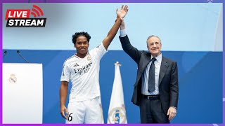 Presentación de Endrick  Real Madrid [upl. by Ennahtebazile749]