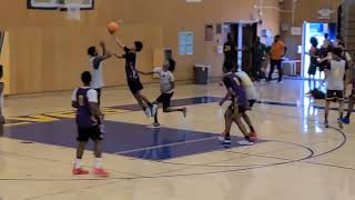 RJ Rebanal co 2028 8th grade HS summer league varsity highlights June 2024 [upl. by Astra207]