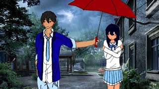 You can stay under my umbrella 《💜Aarmau❤》 Aphmau pdh [upl. by Eaver234]