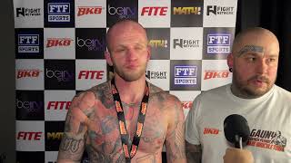 Zdenek Pernica  Bare Knuckle Boxer Post Fight Interview [upl. by Burrus]