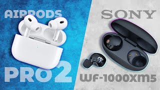 Sony WF1000XM5 2023 или AirPods Pro 2 Битва лучших TWS наушников с шумодавом [upl. by Campman]