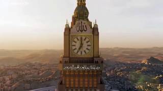 The ABRAJ AlBait Towers Worlds largest Clock Tower in makkah [upl. by Idnar]