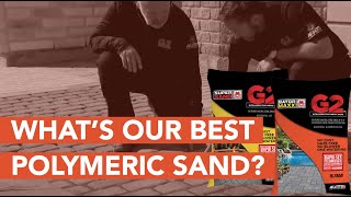 Whats our best polymeric sand [upl. by Annagroeg]