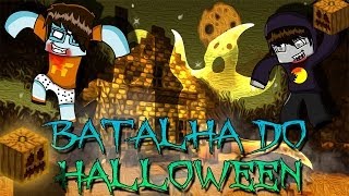 Minecraft PVP ÉPICO  Batalha do Halloween [upl. by Anuska]