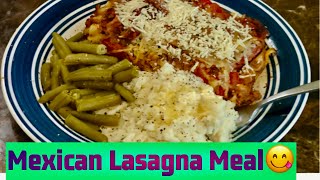 MEXICAN LASAGNA Recipe You Need to Try😋😃 [upl. by Disario]