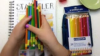 Staedtler Colored Pencils Review [upl. by Yajeet]