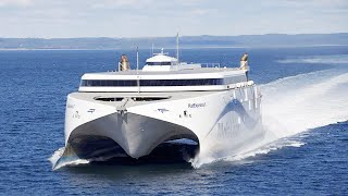 The 10 fastest Catamaran Ferries in 2024 [upl. by Leahcimauhsoj955]