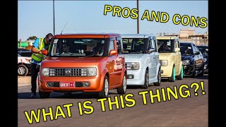 Pros and Cons of Owning a Nissan Cube  Review [upl. by Ramses]