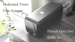 Plustek Opticfilm 8200i Ai Dedicated 35mm Film Scanner [upl. by Eidod]