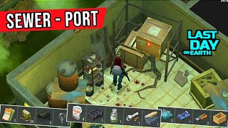 BEST WAY TO CLEAR SEWER PORT  Last Day on Earth Survival [upl. by Sofer417]