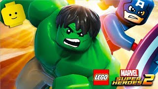 HULK  LEGO Marvel Superheroes 2 Video Game Part 13 PC Gameplay [upl. by Zebulen]